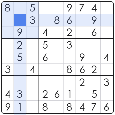 sudoku empty rectangle