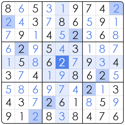 sudoku cheat sheet